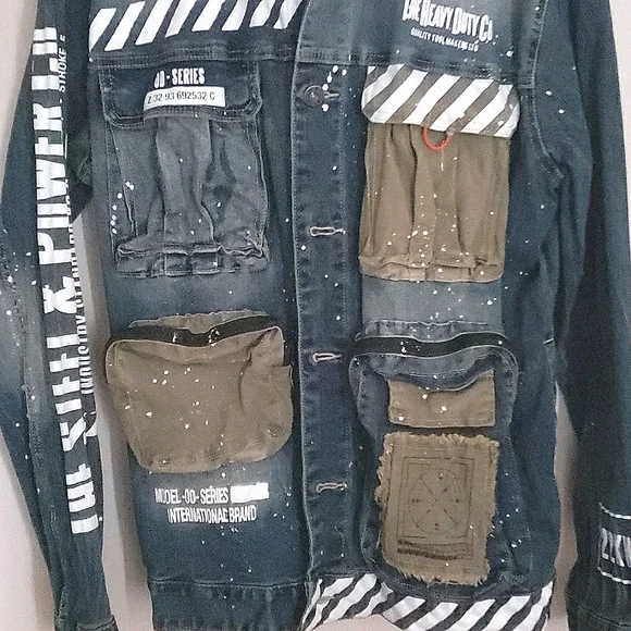 Smoke Rise Denim Utility Jacket - Picture 2 of 7